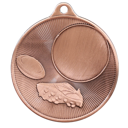 1088C-6BR Universal Medal-Rugby 50mm 50mm