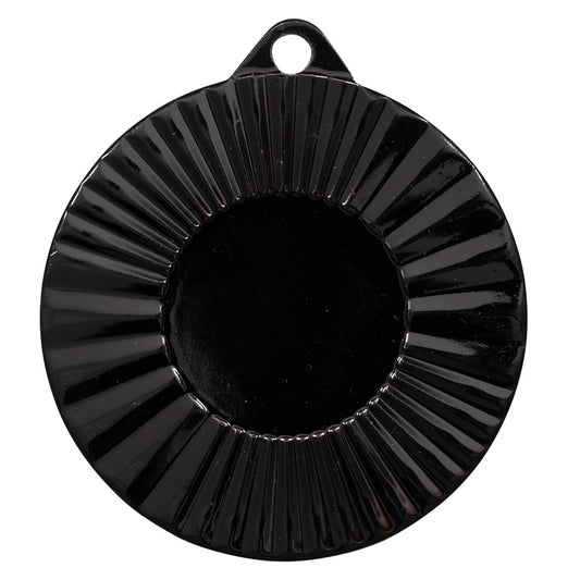 1089BK Coloured Medal-Black 50mm