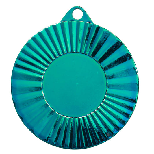 1089TL Coloured Medal-Teal 50mm