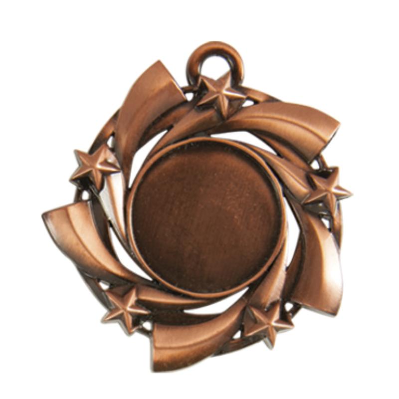1097BR Cyclone Medal-25mm insert 5cm