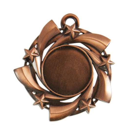 1097BR Cyclone Medal-25mm insert 5cm