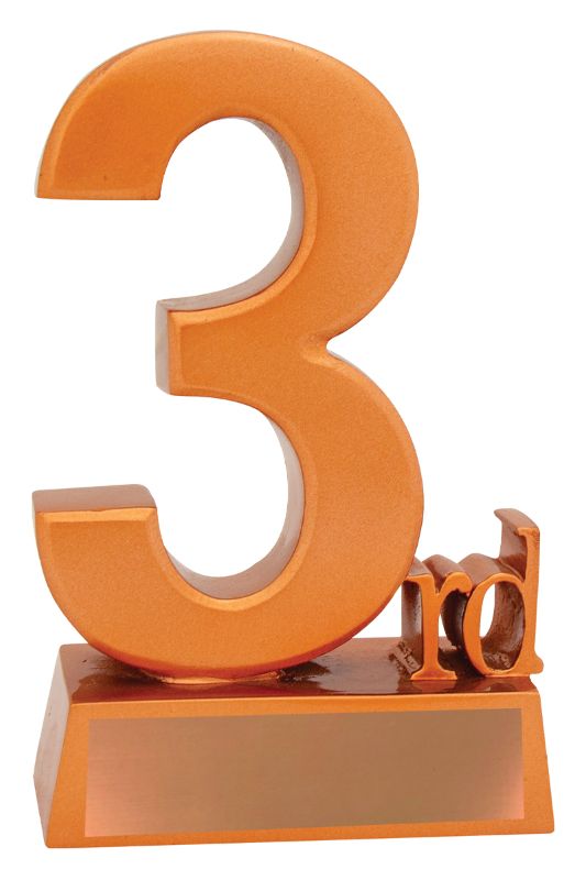 11003 3rd Place Trophy 14.5cm