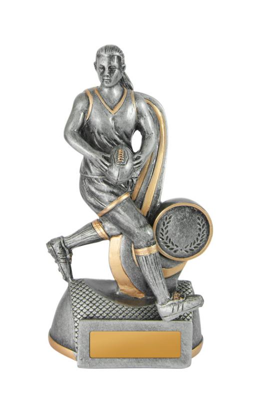 1118-3FB Contender Series-Aussie Rules Female 15cm