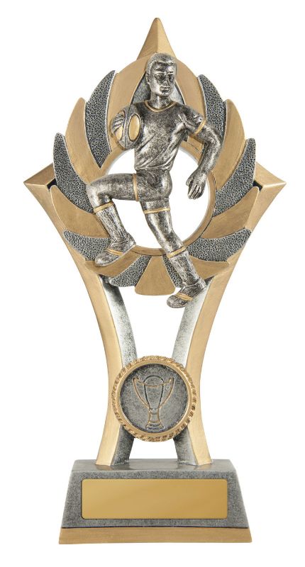 11C-FIN6M EziRez FIN Series - Rugby Male 23cm