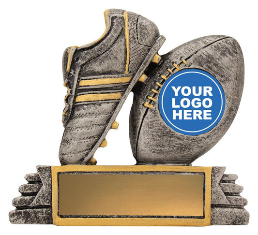 12031 Footy Mini Silver 9cm