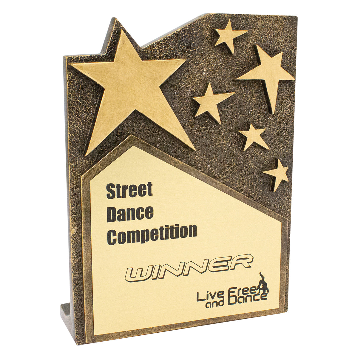 12051 Star Cross Gold Plaque