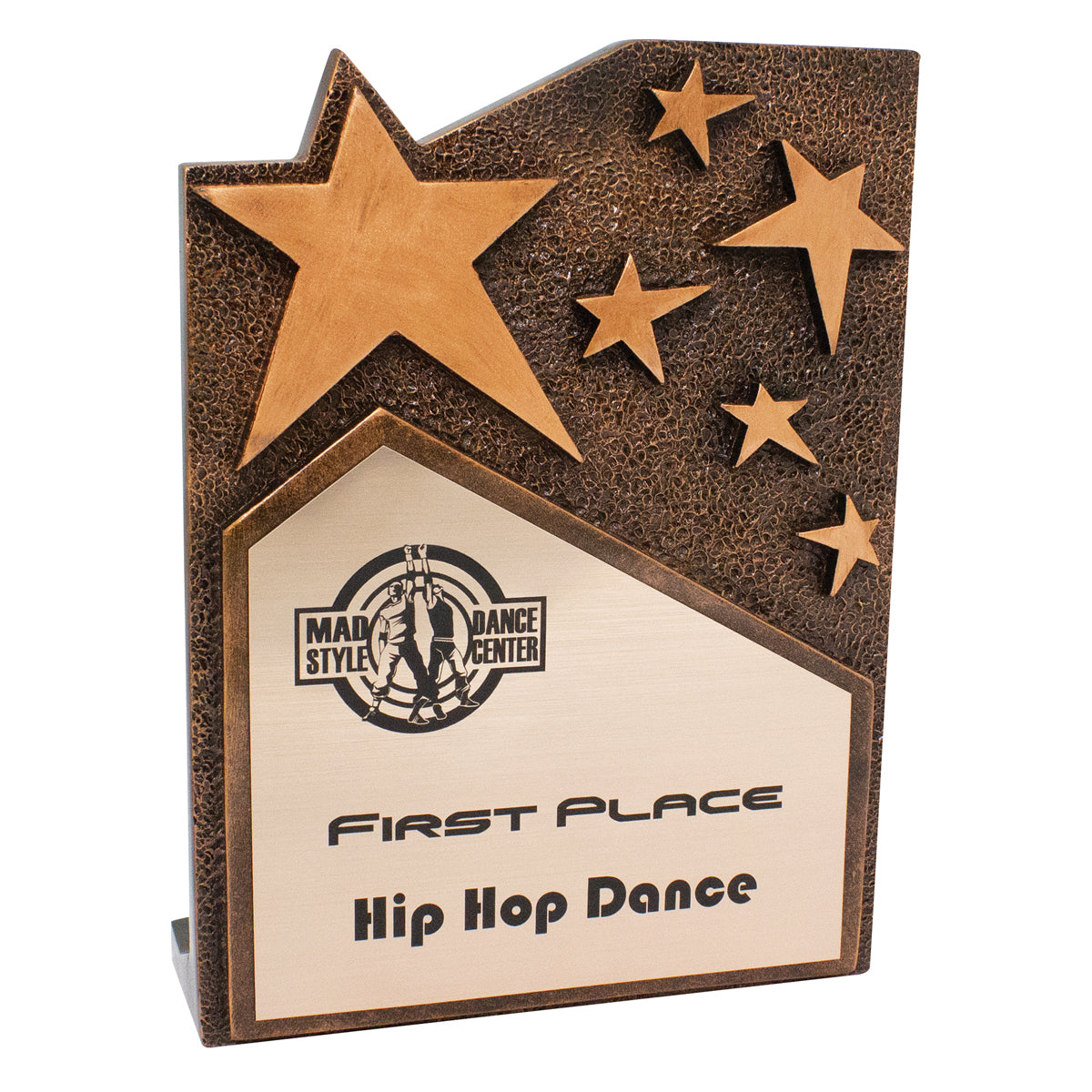 12053 Star Cross Bronze Plaque