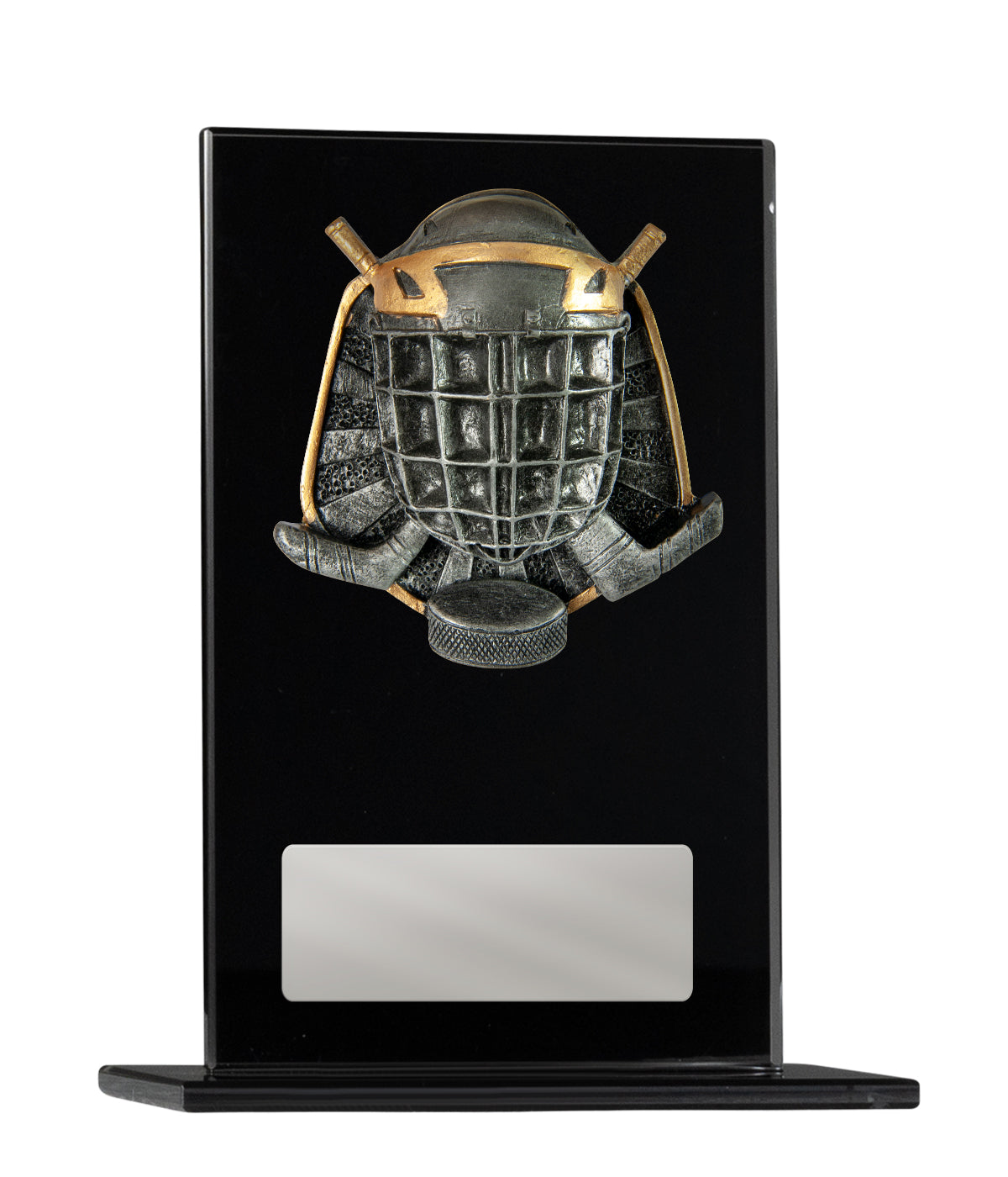 1215BKE-RI25G Black Glass Series-Ice Hockey