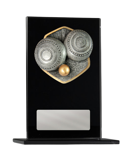 1215BKE-RI58G Black Glass Series-Lawn Bowls