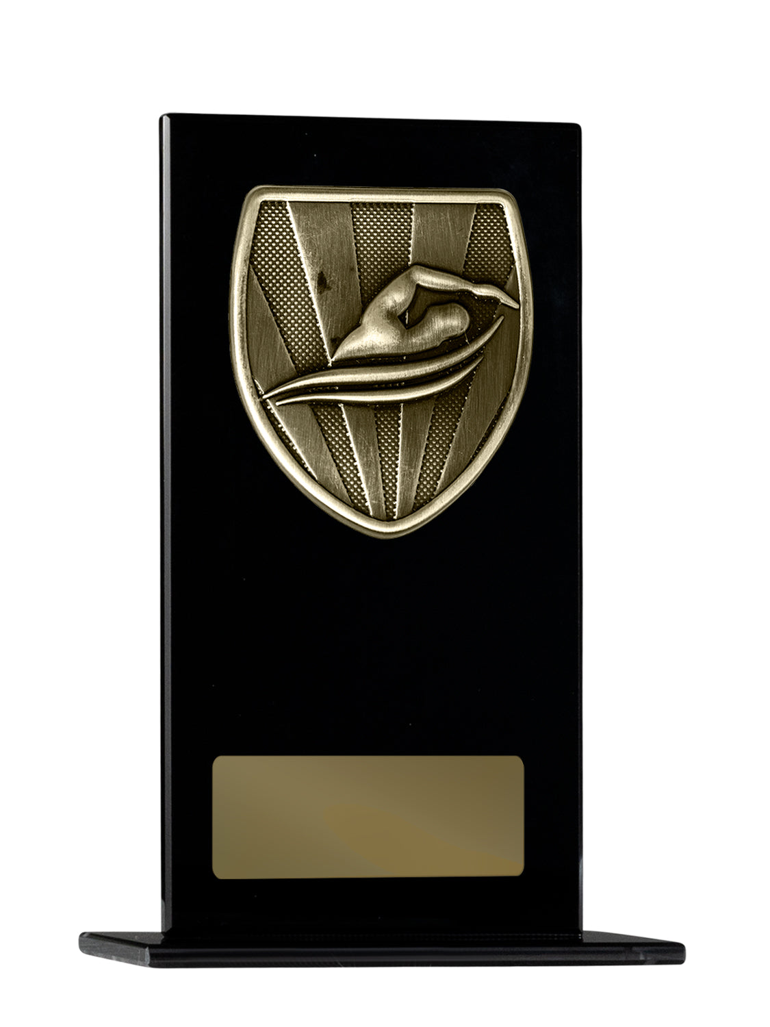 1215BKA-MS2G  Black Glass Series-Swimming