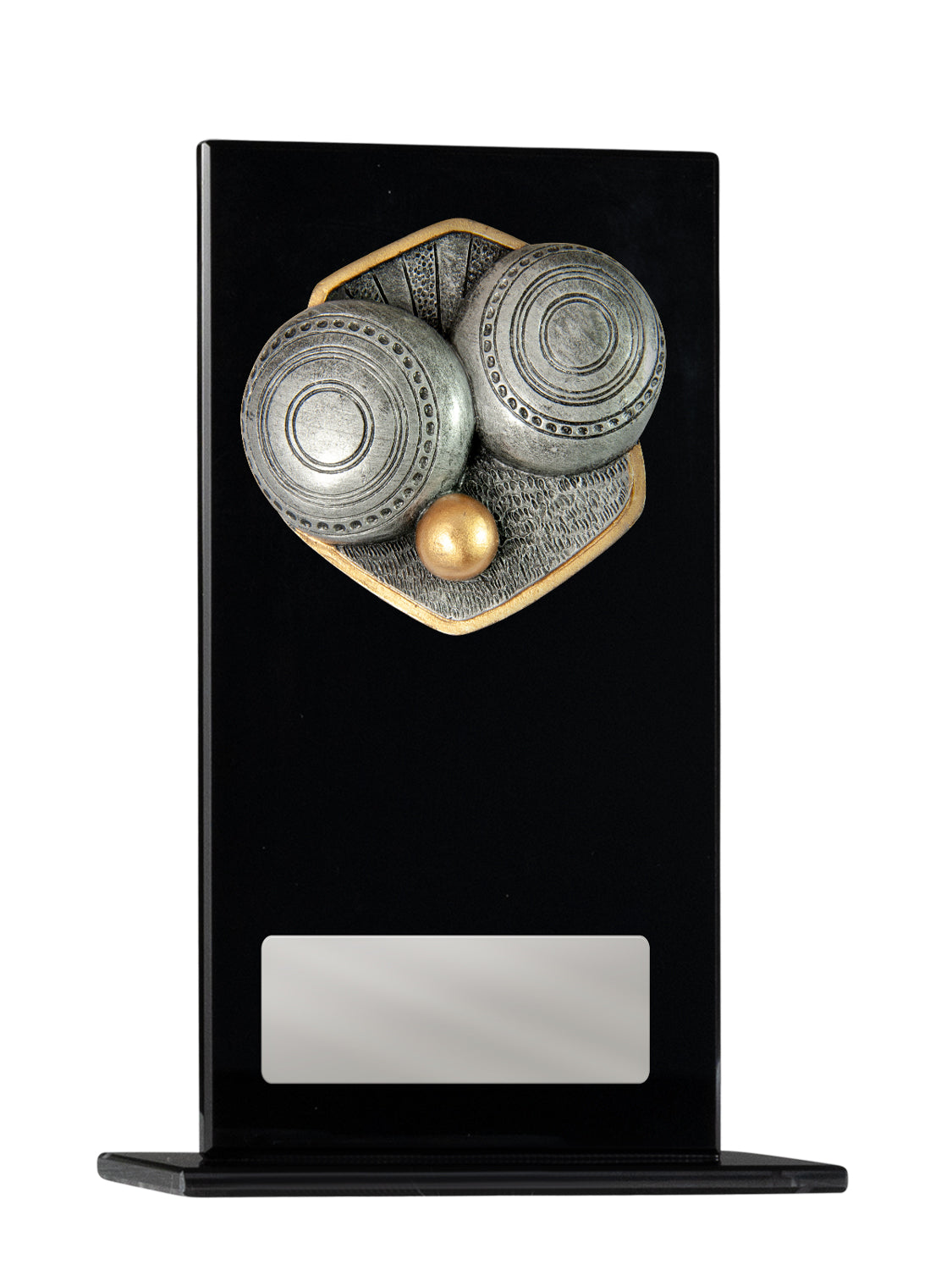 1215BKE-RI58G Black Glass Series-Lawn Bowls