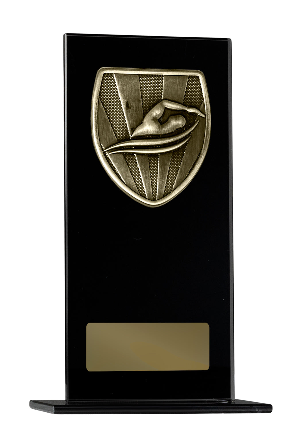 1215BKA-MS2G  Black Glass Series-Swimming