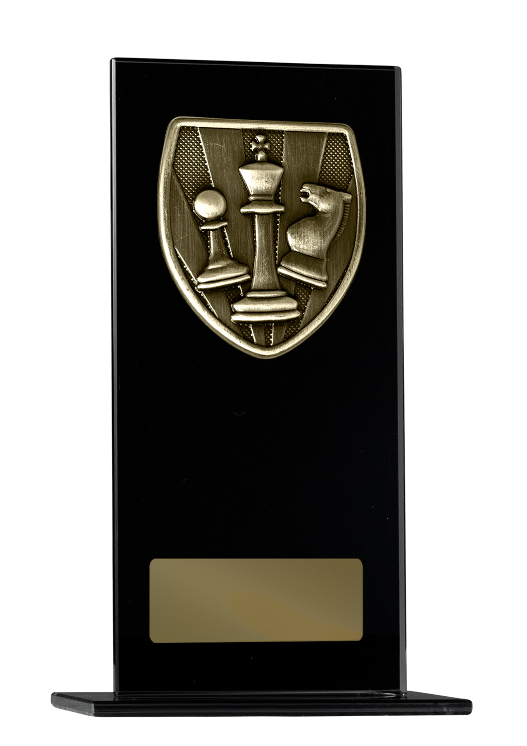 1215BKA-MS43G  Black Glass Series-Chess