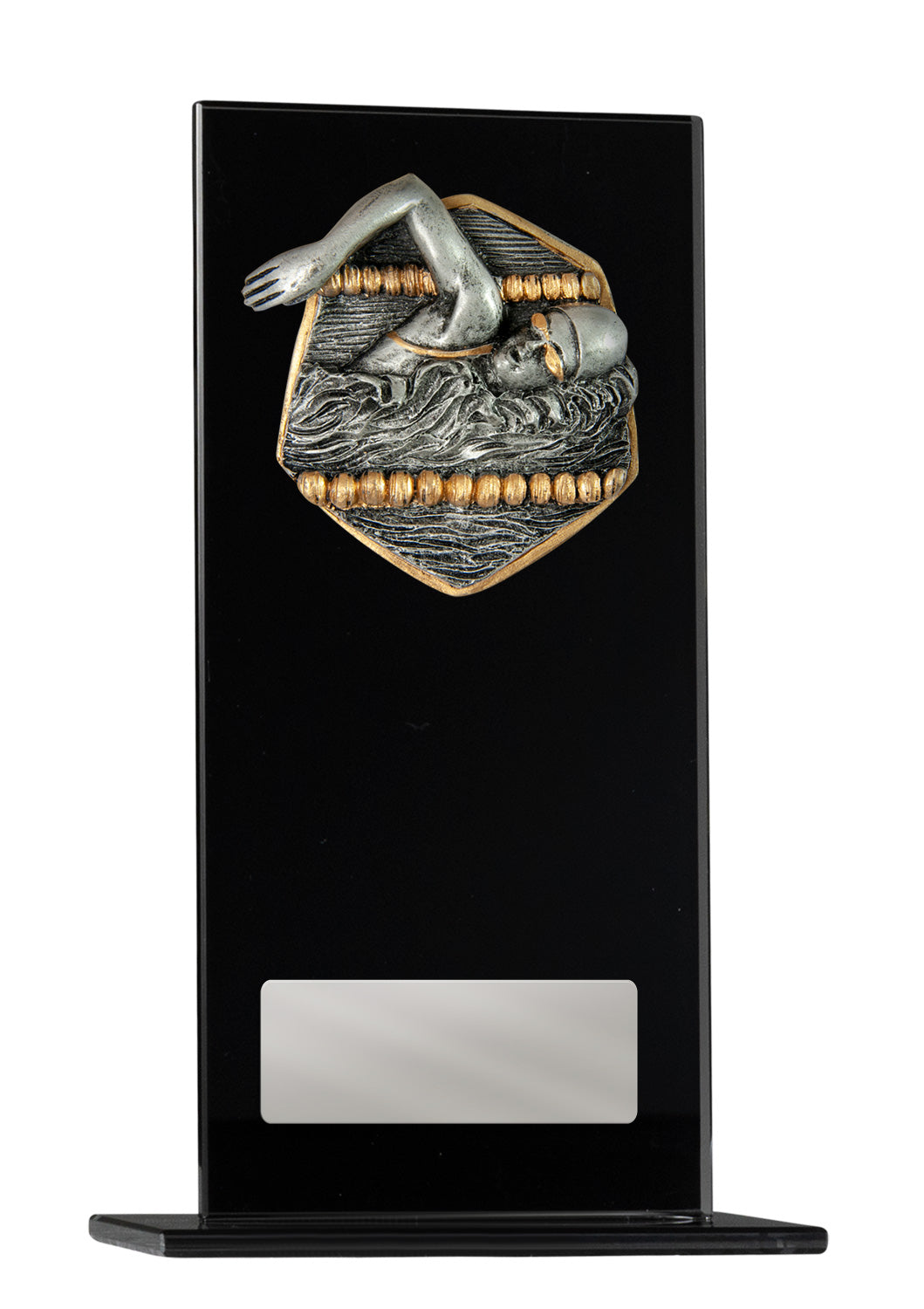 1215BKE-RI2F Black Glass Series-Swimming