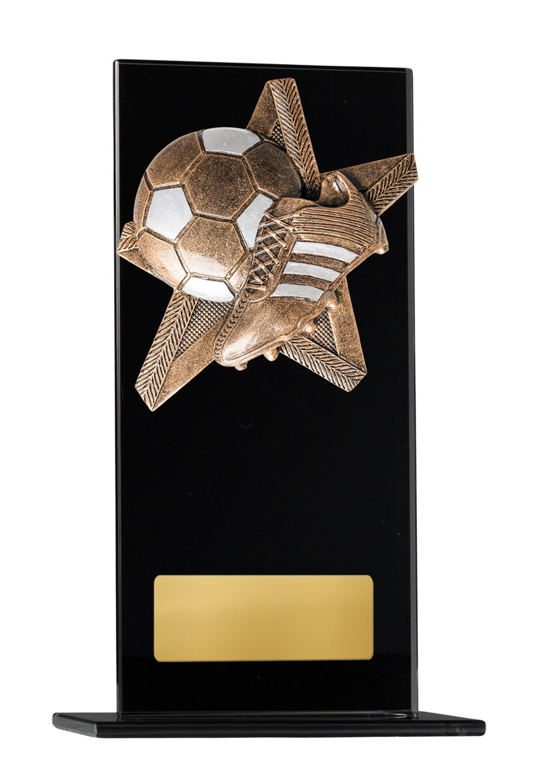 1215BKA-RS9  Black Glass Series-Football