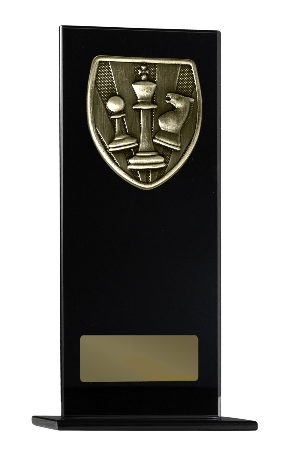 1215BKA-MS43G  Black Glass Series-Chess