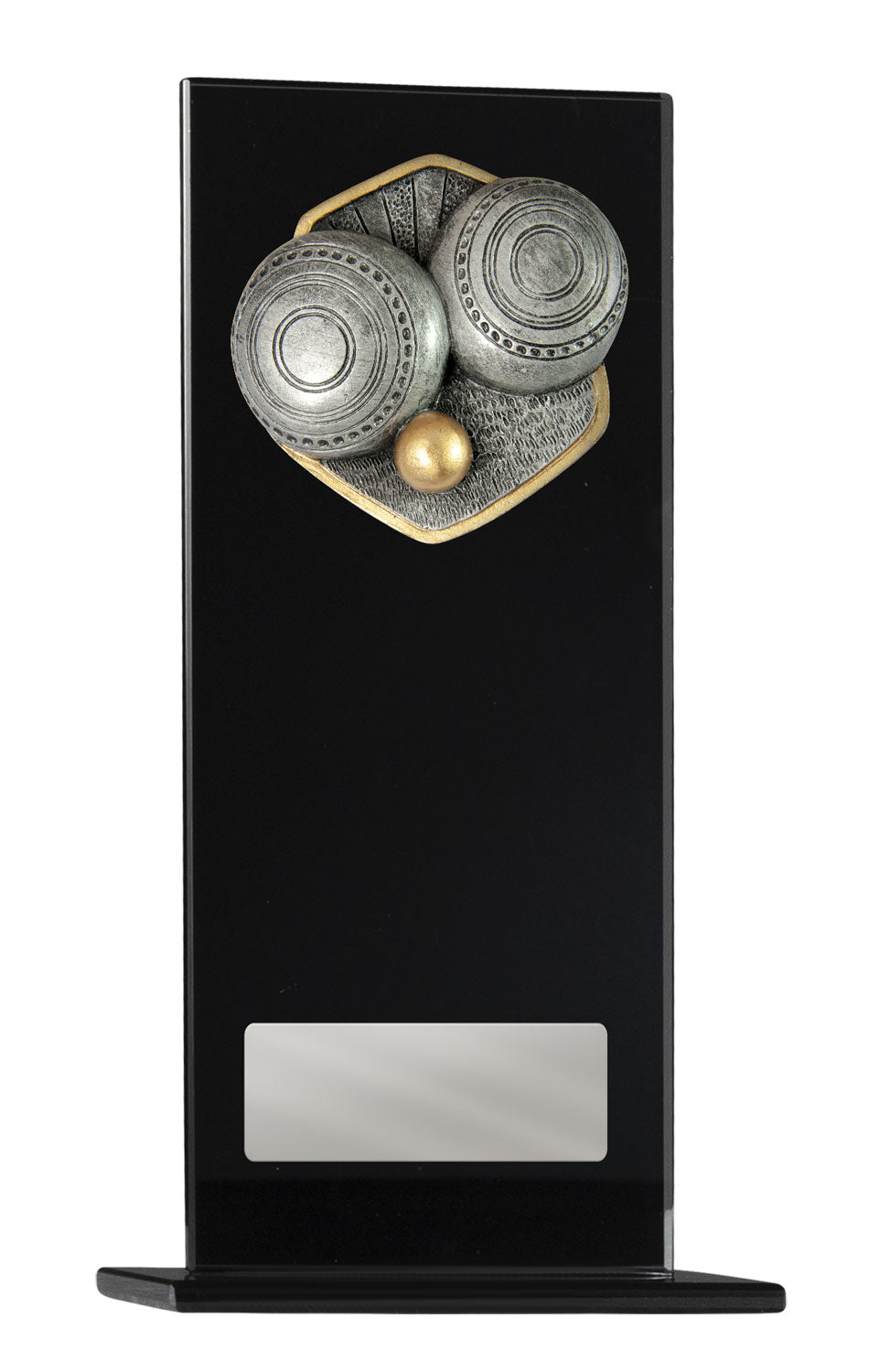 1215BKE-RI58G Black Glass Series-Lawn Bowls