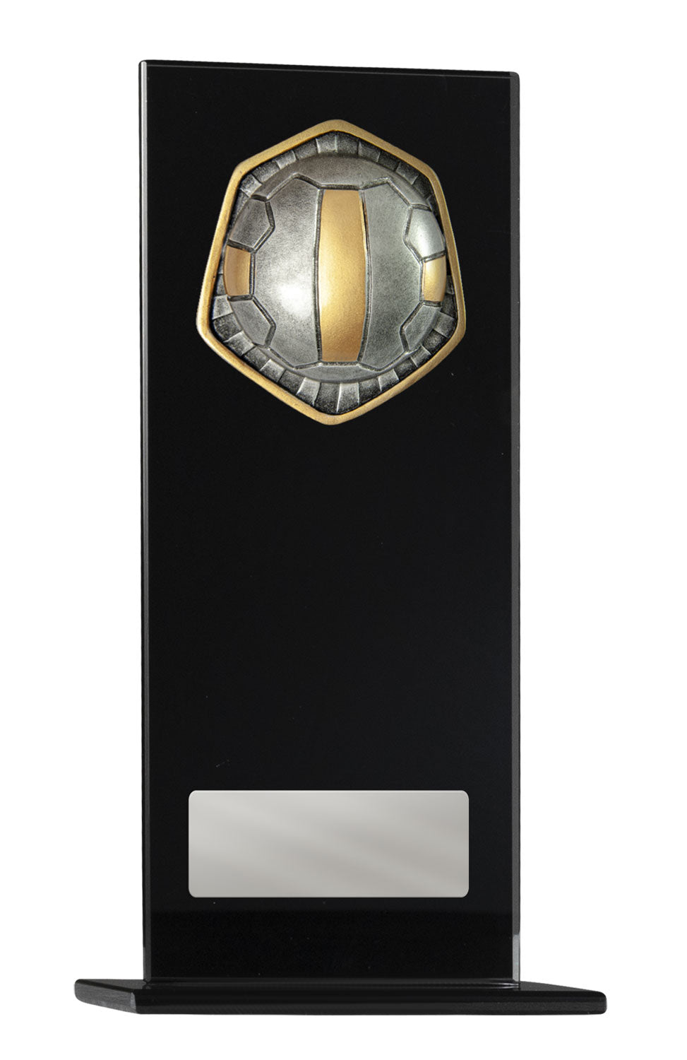 1215BKE-RI8B Black Glass Series-Netball