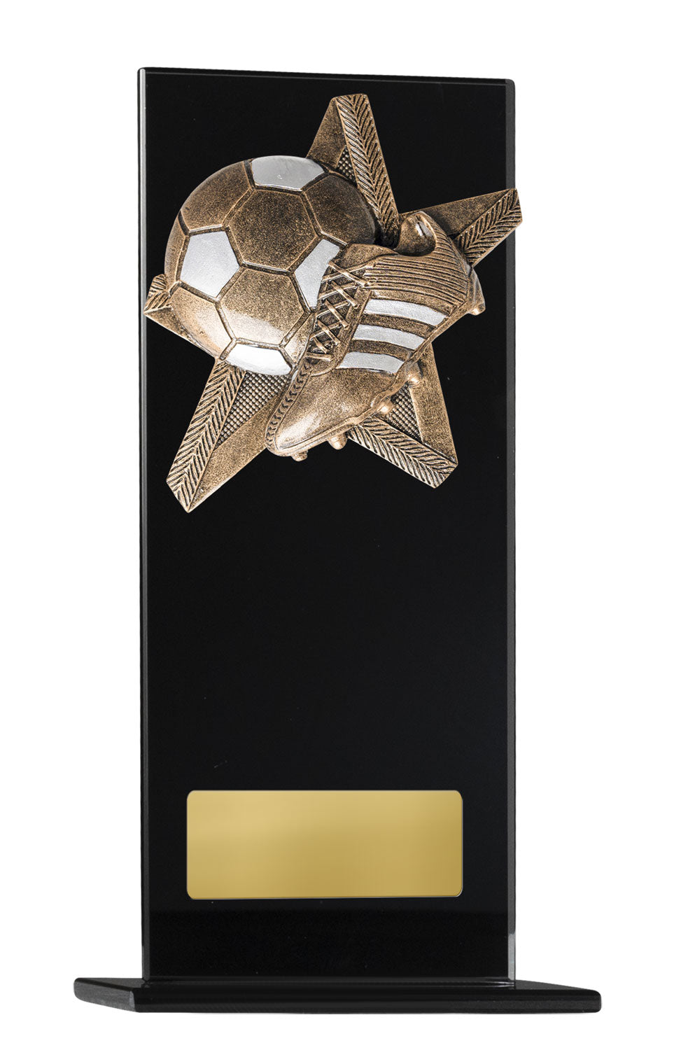 1215BKA-RS9  Black Glass Series-Football