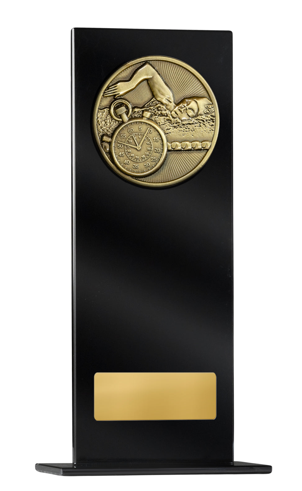 1215BKA-MD2  Black Glass Series-Swimming
