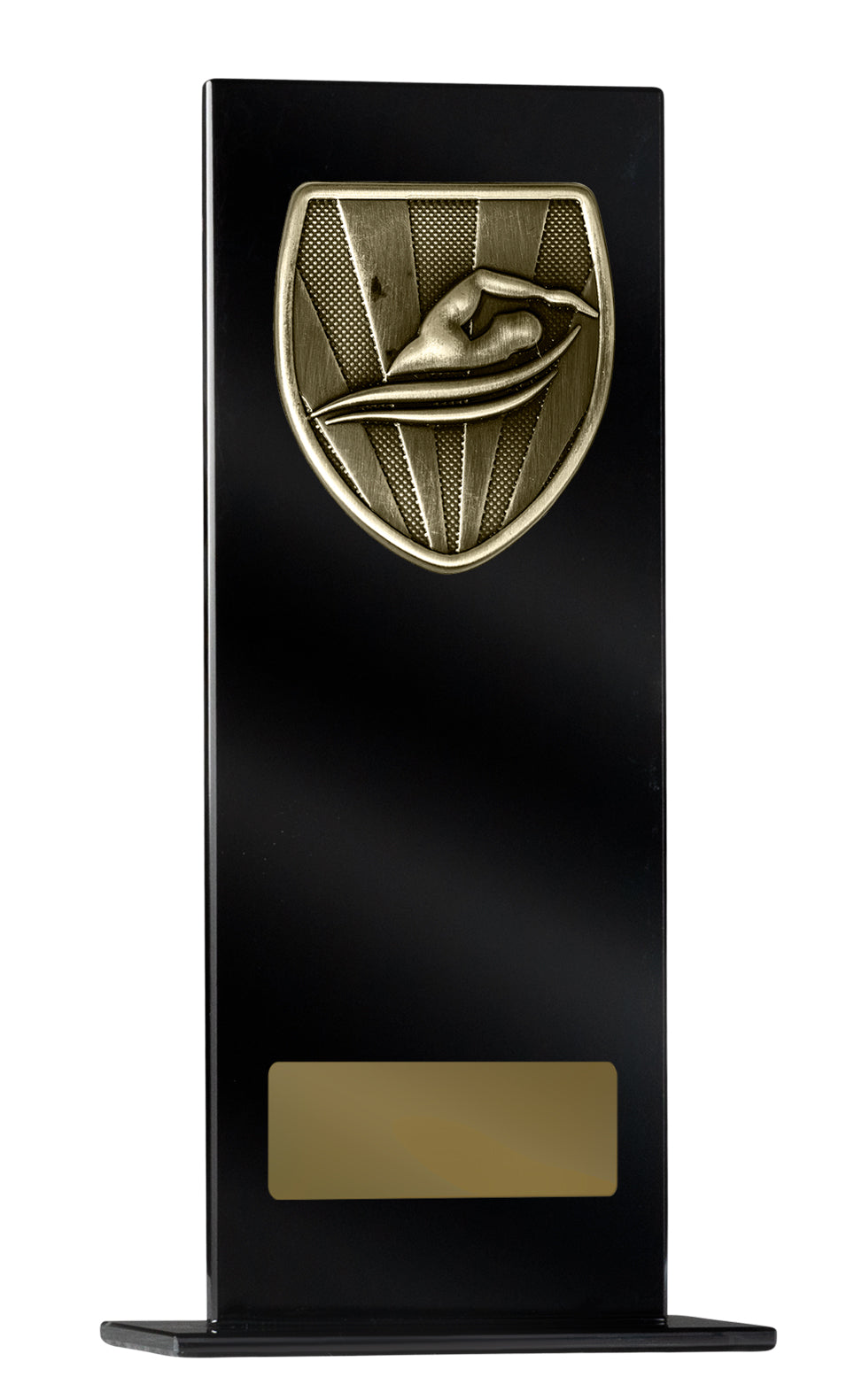 1215BKA-MS2G  Black Glass Series-Swimming