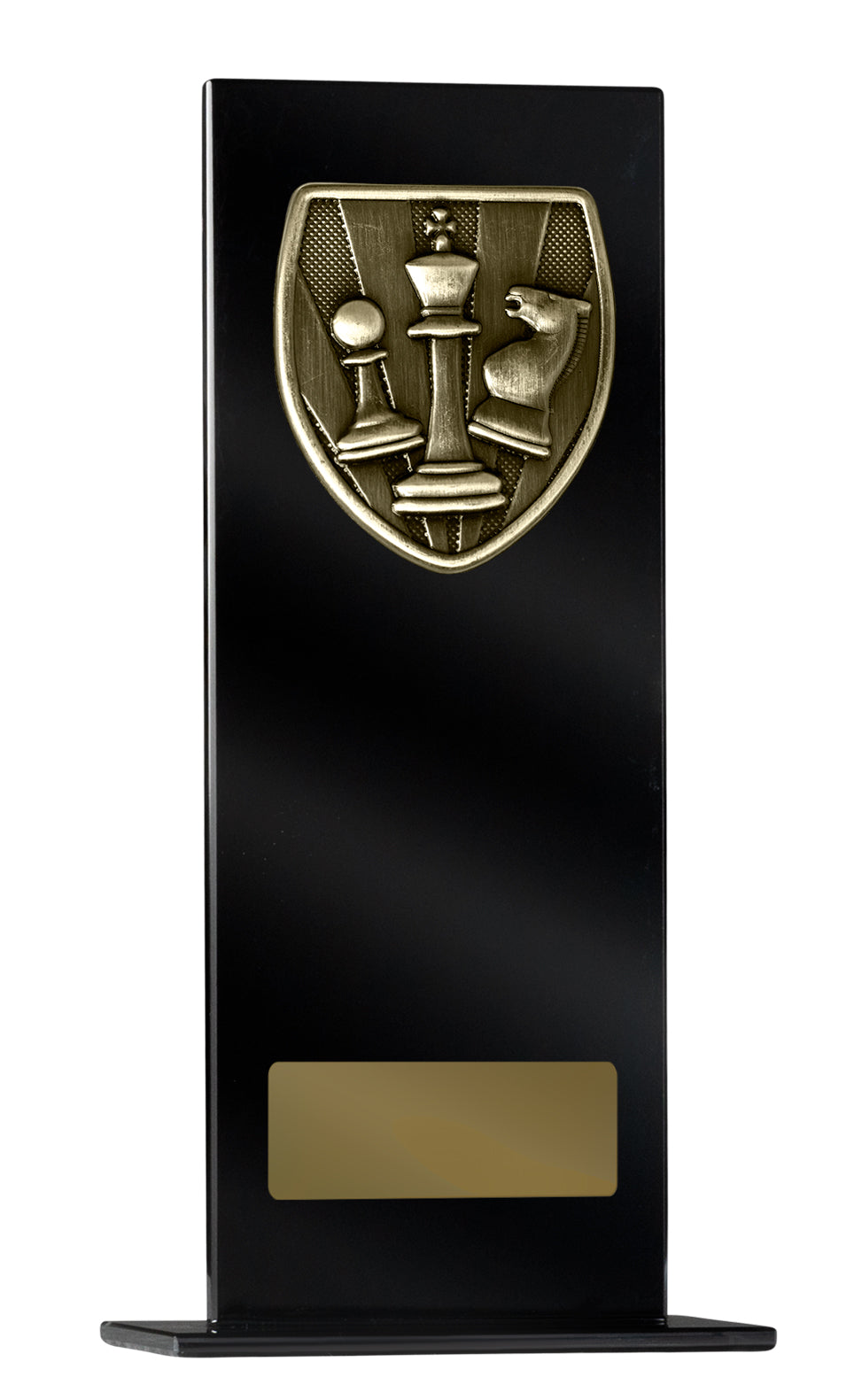 1215BKA-MS43G  Black Glass Series-Chess