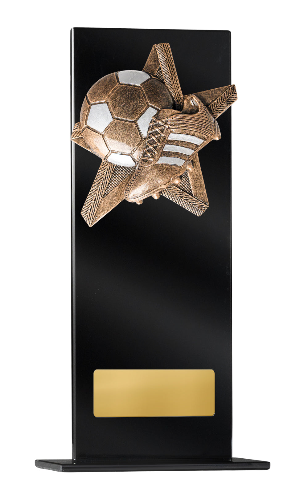1215BKA-RS9  Black Glass Series-Football