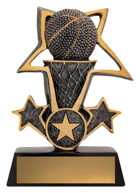 12434M Basketball Tri-Star 13.5cm