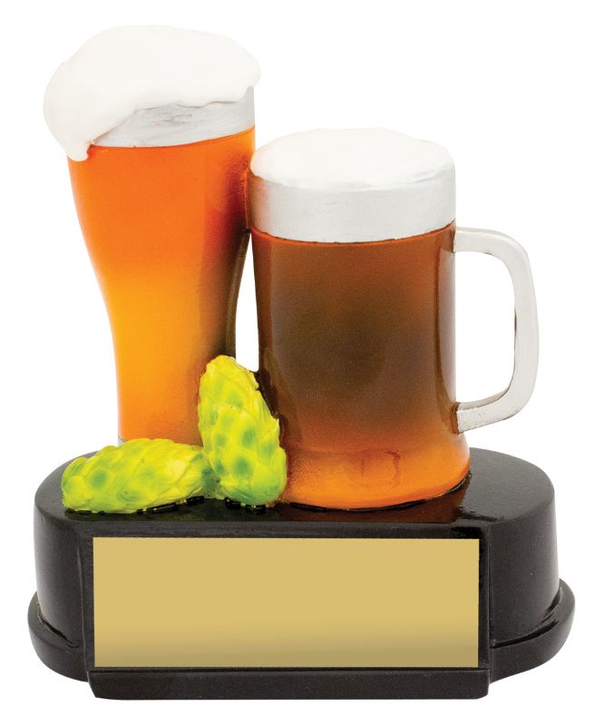 12510 Beer & Hops Trophy 11cm
