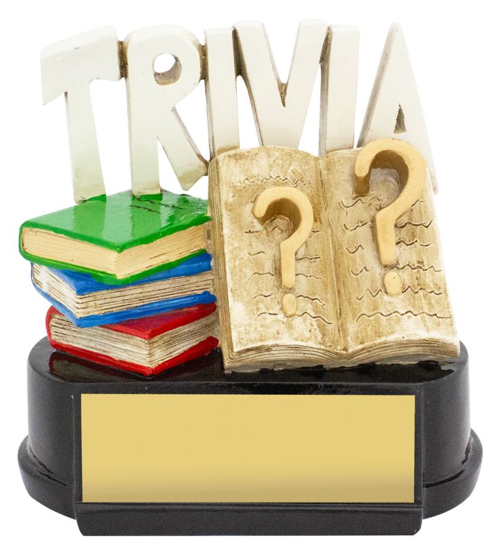 12511 Trivia Trophy 10cm