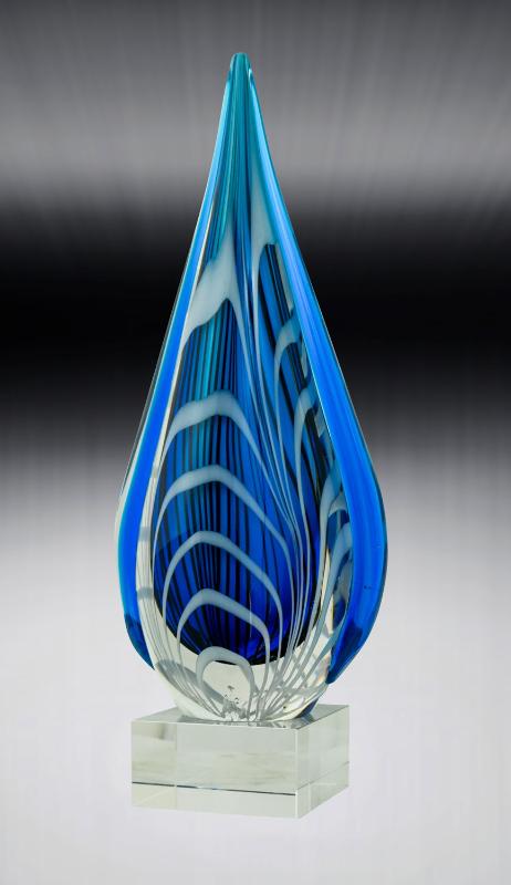 1265G Artistic Glass-Abyss 34cm