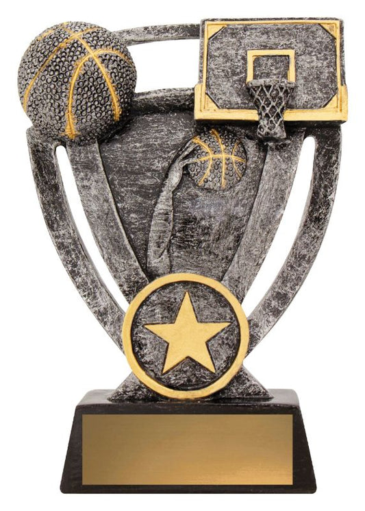 12734M Basketball Budget Theme 12.5cm