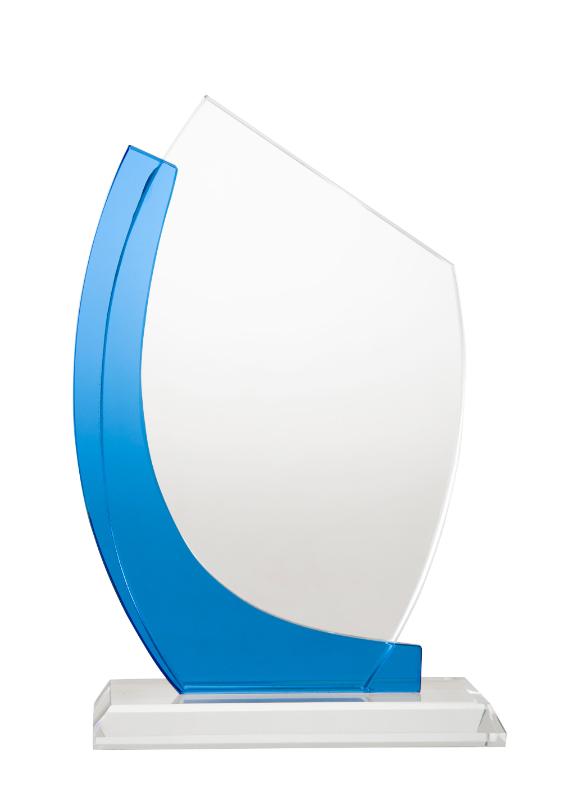 1277-3A Blue Edge Wave 20cm