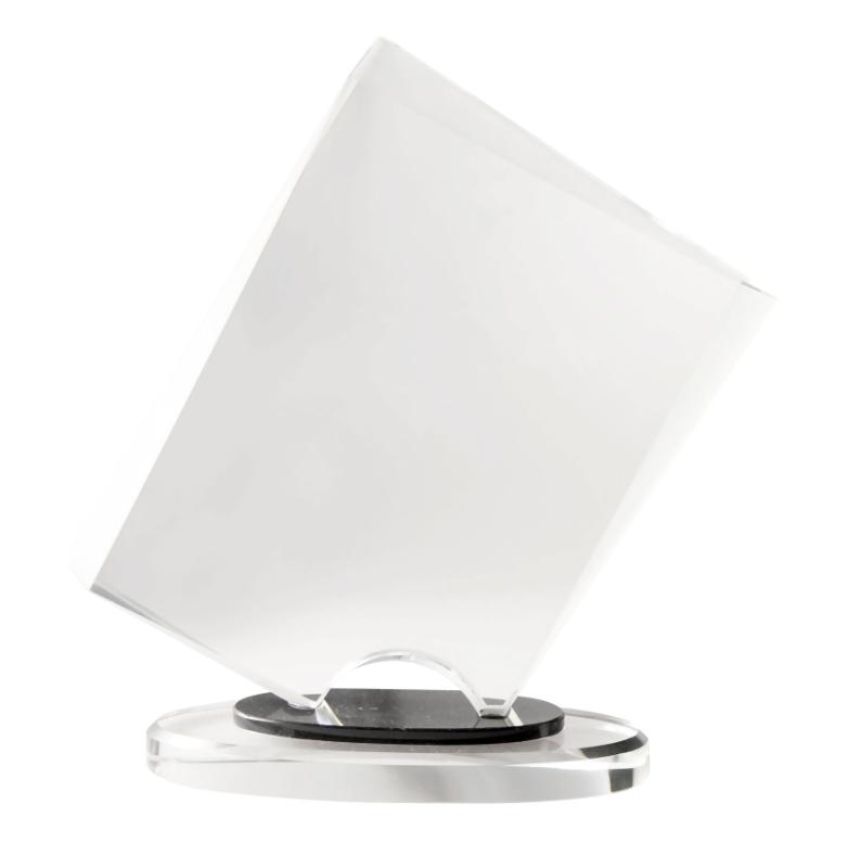 1279-1C Angled Glass 22cm