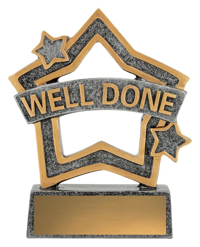 12803 Rally Mini Star - Well Done 11.5cm