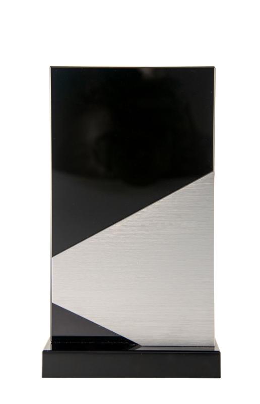 1281A Black/Silver Crystal 21cm