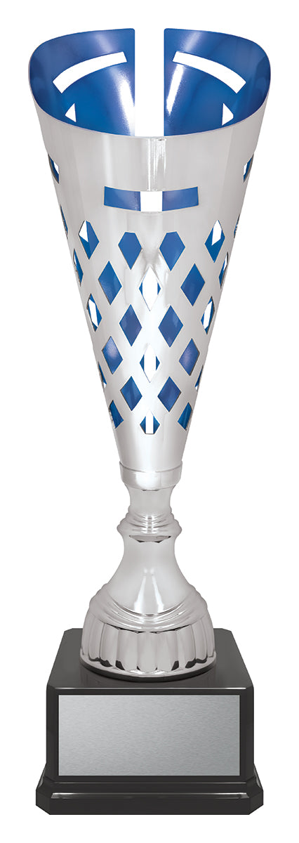 CUP124 Claymore - Silver / Blue