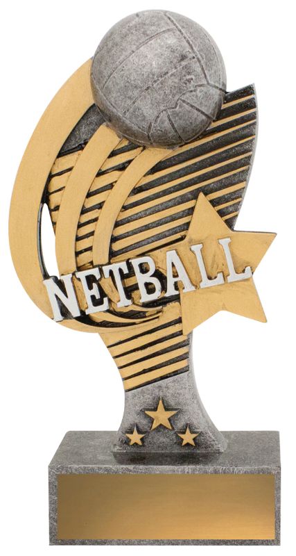 12837B Netball Coda 18cm