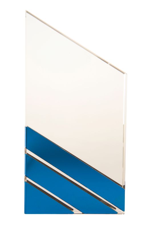 1286-1C Blue Metallic Crystal-Blade 20cm