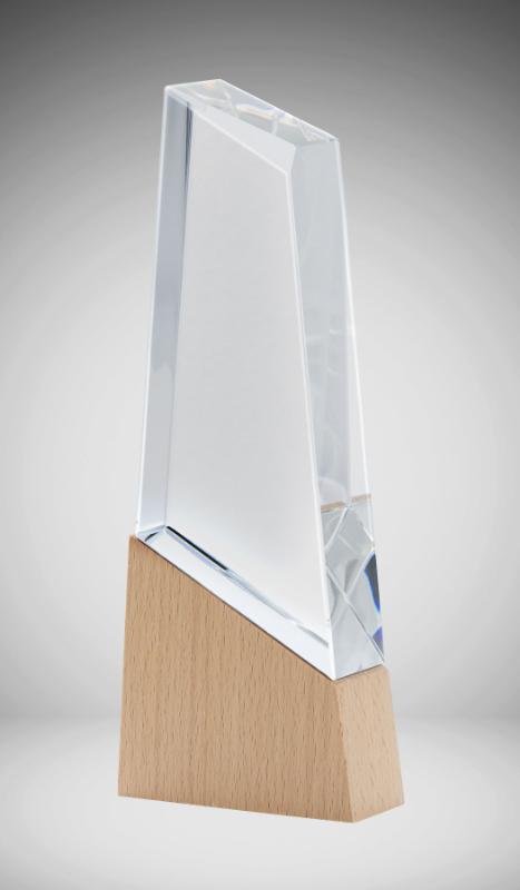 1290A Crystal/Timber Blade-Light Timber 24cm