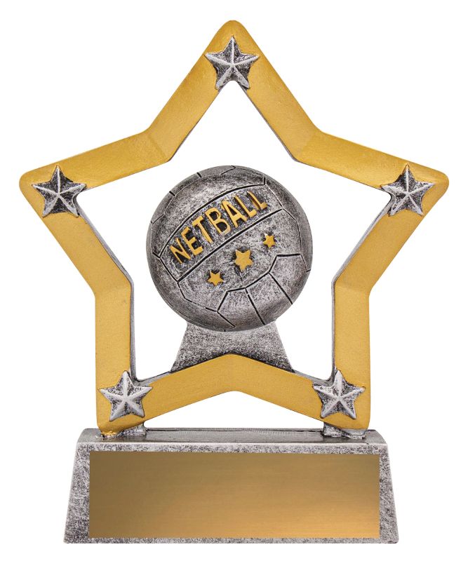 12911 Netball Mini Star 13cm