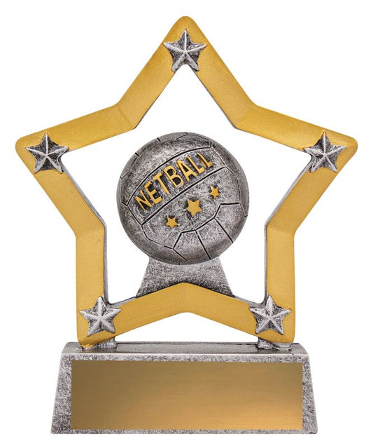12911 Netball Mini Star 13cm
