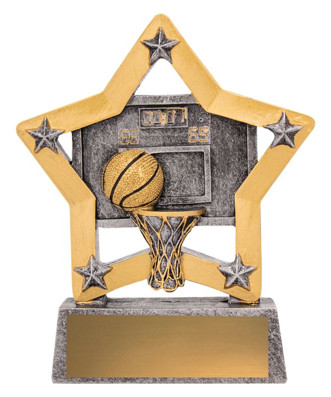 12934 Basketball Mini Star 13cm