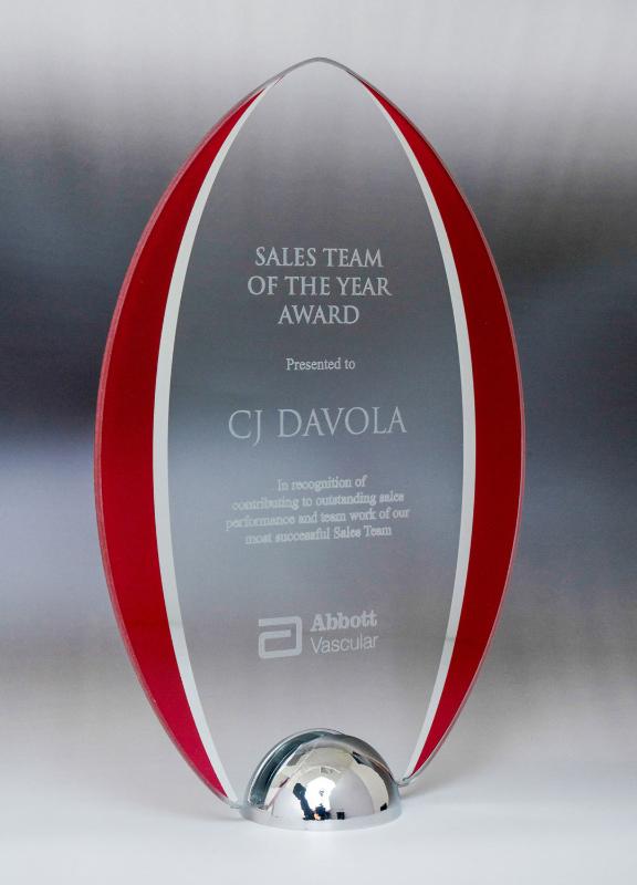 1293AR Millenium Glass-Oval 16cm