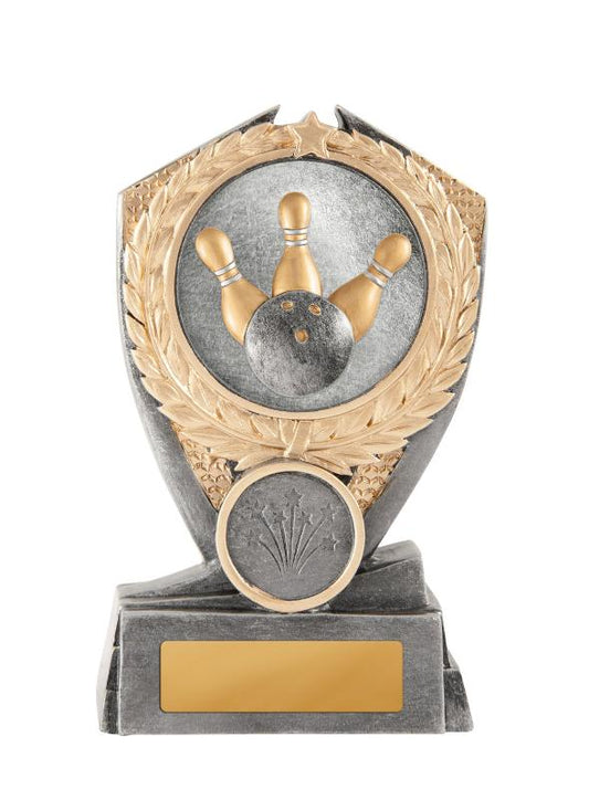 12A-2DC21G Hero Shield-Tenpin 12.5cm