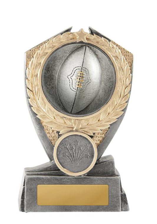 12A-2DC3GA Hero Shield-Aussie Rules 12.5cm