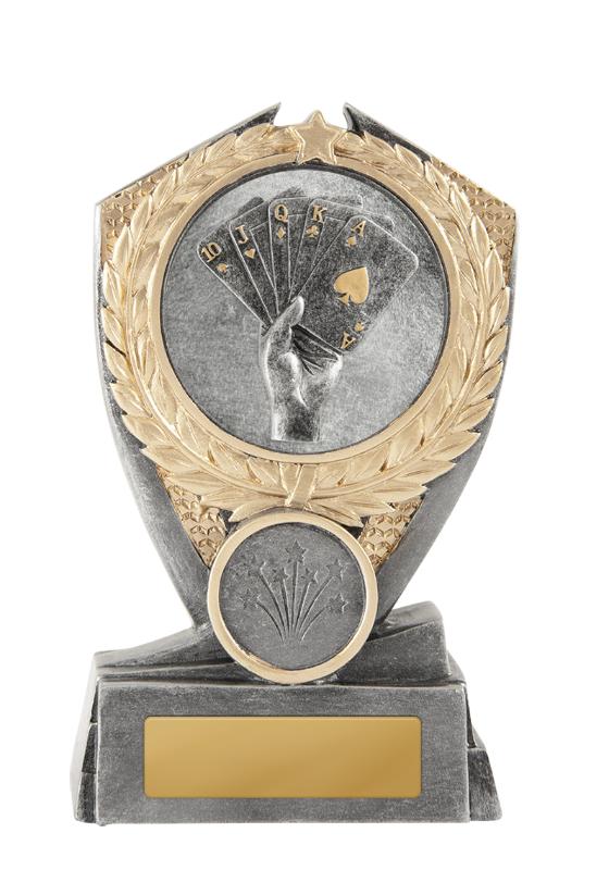 12A-2DC54G Hero Shield-Poker 12.5cm