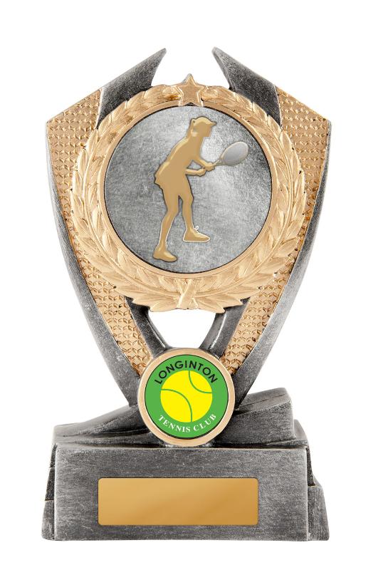 12B-2DC12FA Hero Shield-Tennis Fem. 15cm