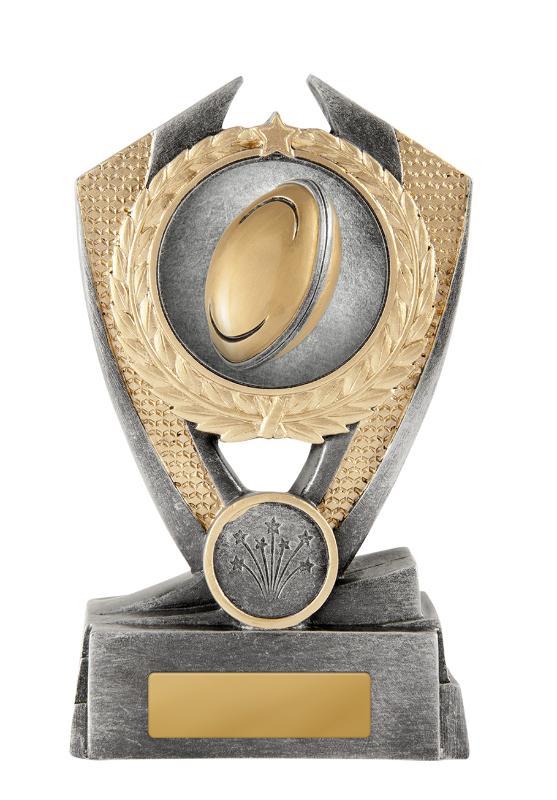 12B-2DC6G Hero Shield-Rugby 15cm