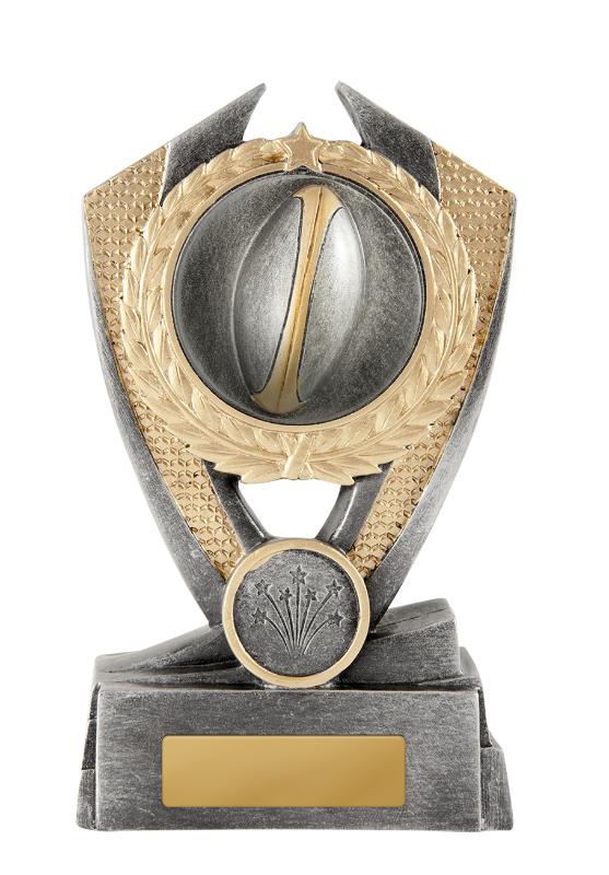 12B-2DC6GA Hero Shield-Rugby 15cm